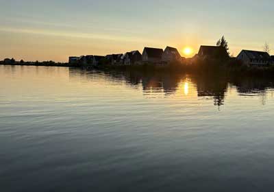 heerlijk genieten met by Mees tijdens een avond wandeling